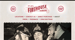 Desktop Screenshot of firehousedonuts.net